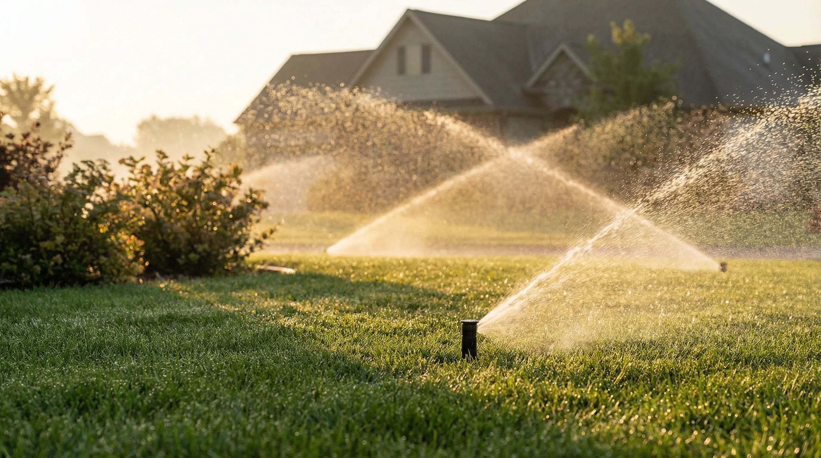Irrigation and drainage installation in Warren County, Ohio
